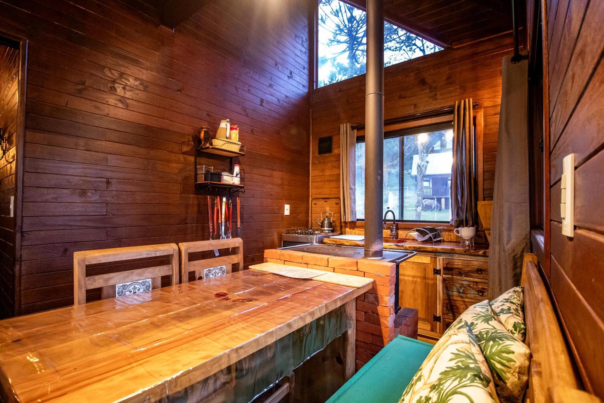 Casas Rainha Da Serra 01 E 02 Dorm Com Cozinha E Fogo De Chao Urubici Exterior foto