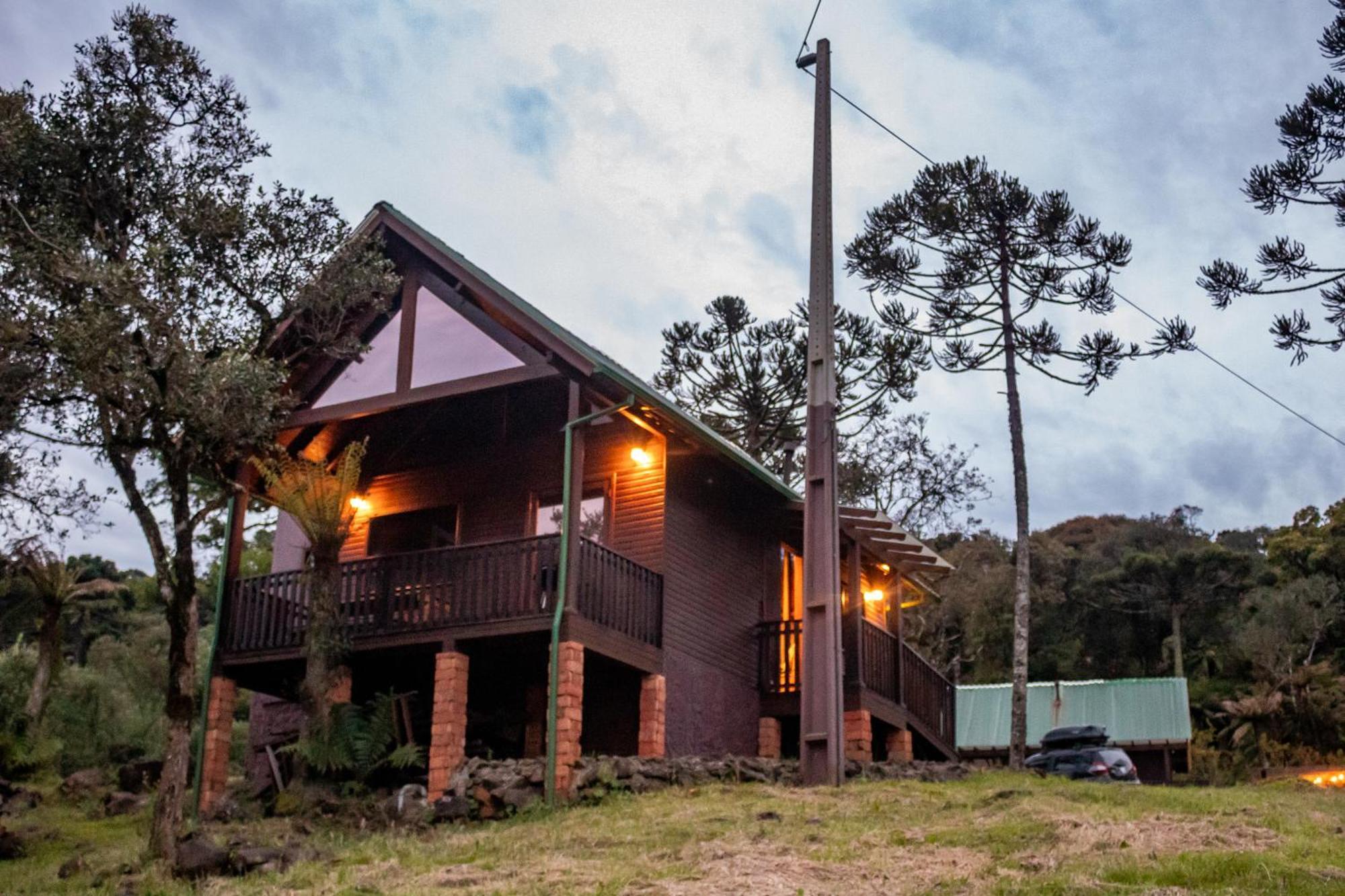Casas Rainha Da Serra 01 E 02 Dorm Com Cozinha E Fogo De Chao Urubici Exterior foto